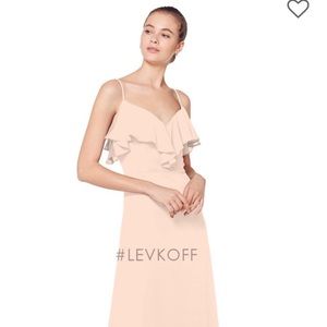 levkoff bridesmaid dress size 12